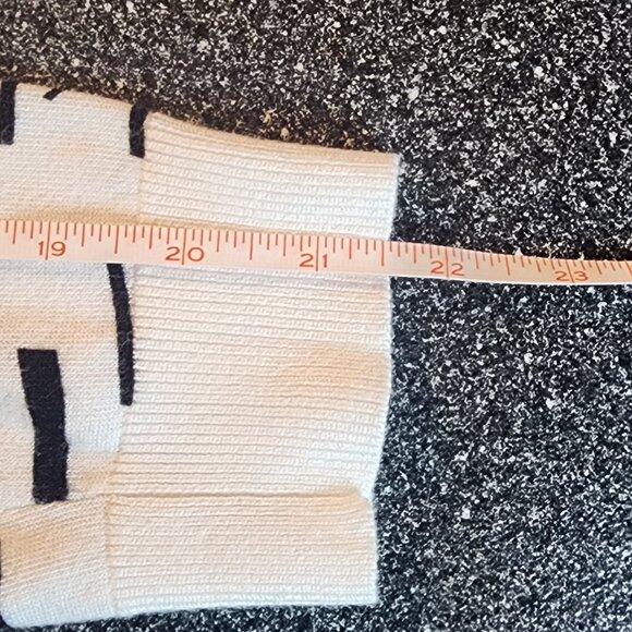 Halogen Womens Crew Neck Cardigan Sweater Size L 3/4 sleeves Preppy Office - Picture 7 of 8